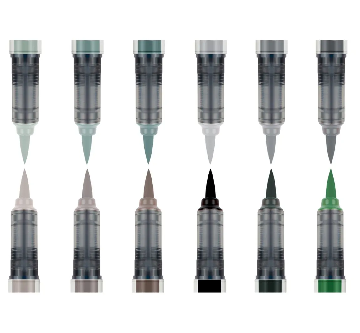Discount karin Brushmarker PRO Set, 12 Farben