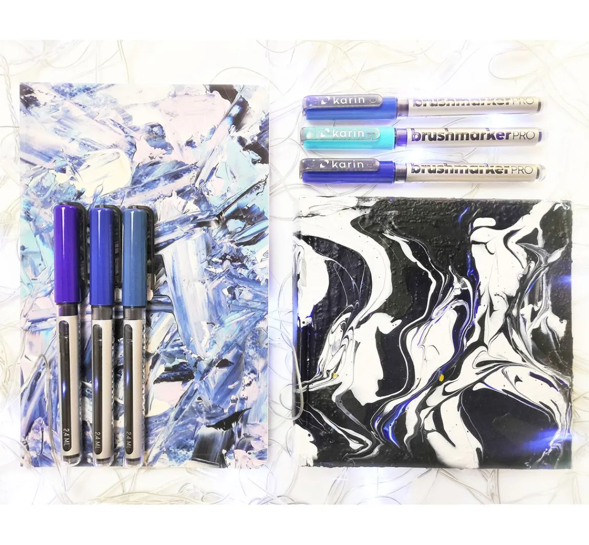 Discount karin Brushmarker PRO Set, 12 Farben