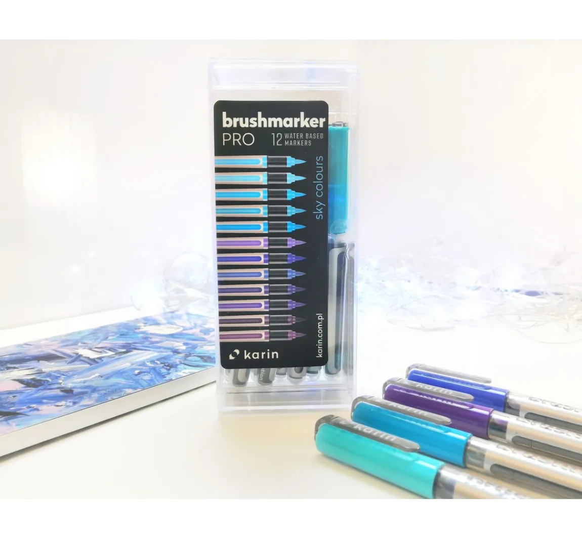 Discount karin Brushmarker PRO Set, 12 Farben