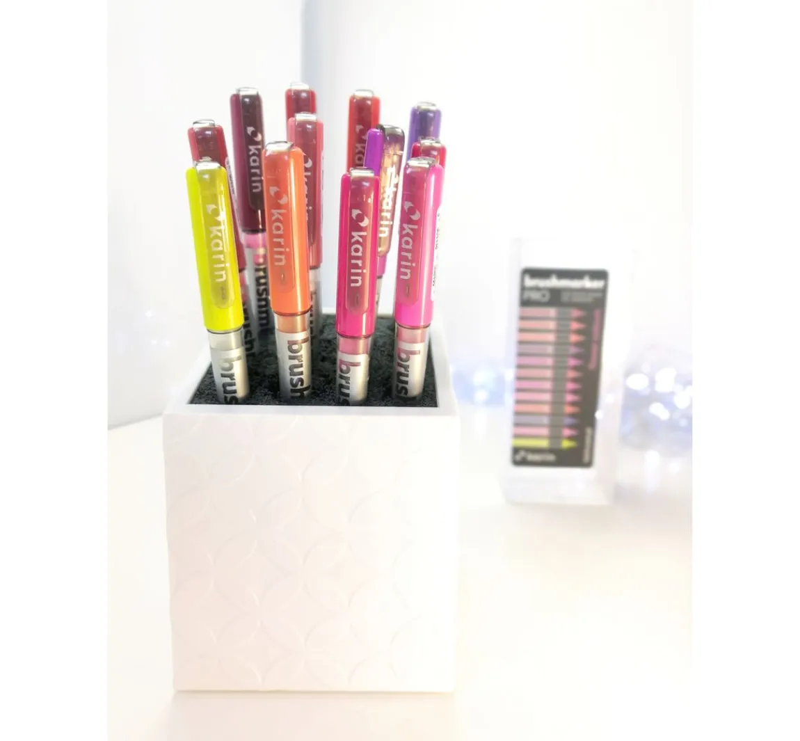 Discount karin Brushmarker PRO Set, 12 Farben