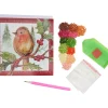 Sale Dotty Design Karten-Set "Diamonds", Rotkehlchen