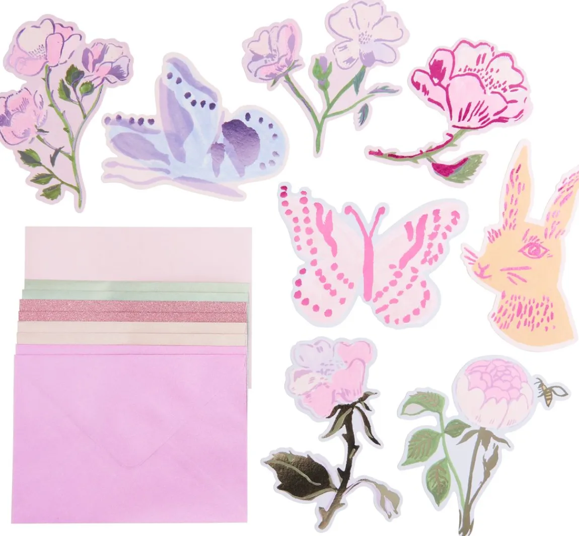 Clearance Rico Design Kartenset "La Vie En Rose"