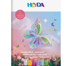 Heyda Karton-Block "Irisierend"