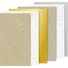 Online Heyda Karton-Block "Sterne" Gold/Silber