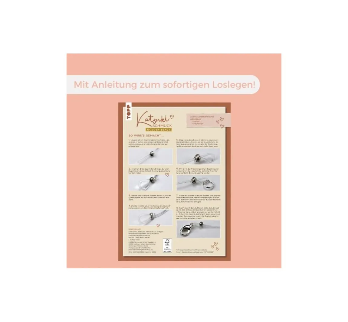Online Topp Katsuki Schmuckset "Golden Beach"