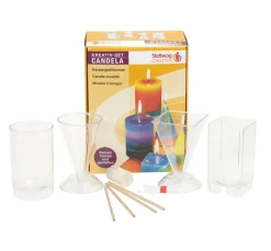 New Stellwag creative Kerzen-Giessformen, 4er-Set