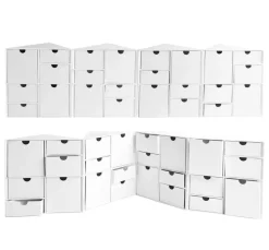 Discount Rico Design Klappschränkchen mit 24 Schüben