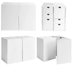 Discount Rico Design Klappschränkchen mit 24 Schüben