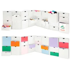 Discount Rico Design Klappschränkchen mit 24 Schüben