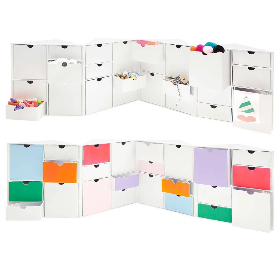 Discount Rico Design Klappschränkchen mit 24 Schüben