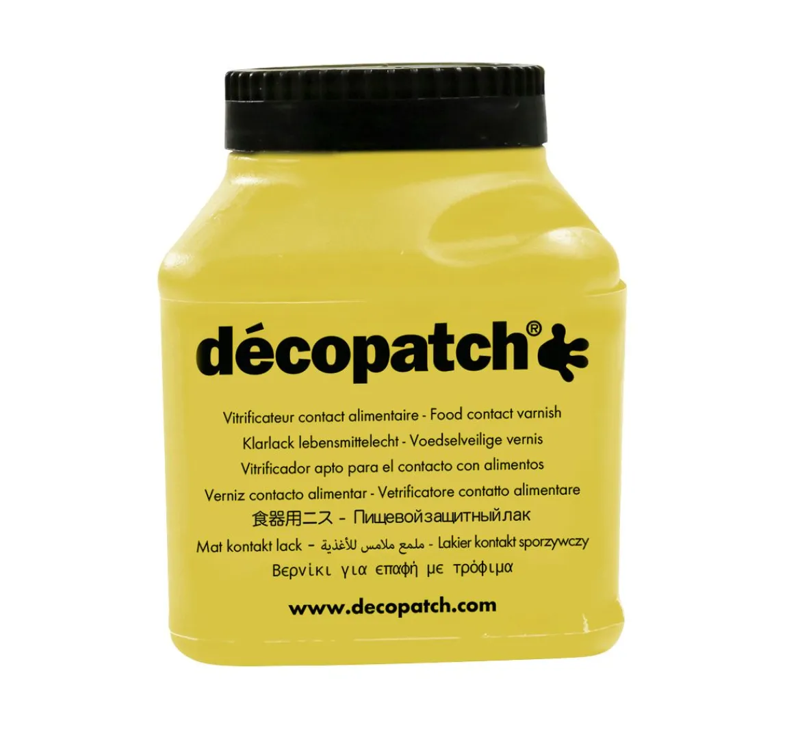 Outlet décopatch Klarlack, lebensmittelecht
