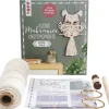 Clearance Topp Kleine Knüpfmomente: Makramee-Knüpf-Set "Süße Eule"