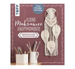 Discount Topp Kleine Knüpfmomente: Makramee-Knüpf-Set "Federleichter Traumfänger"