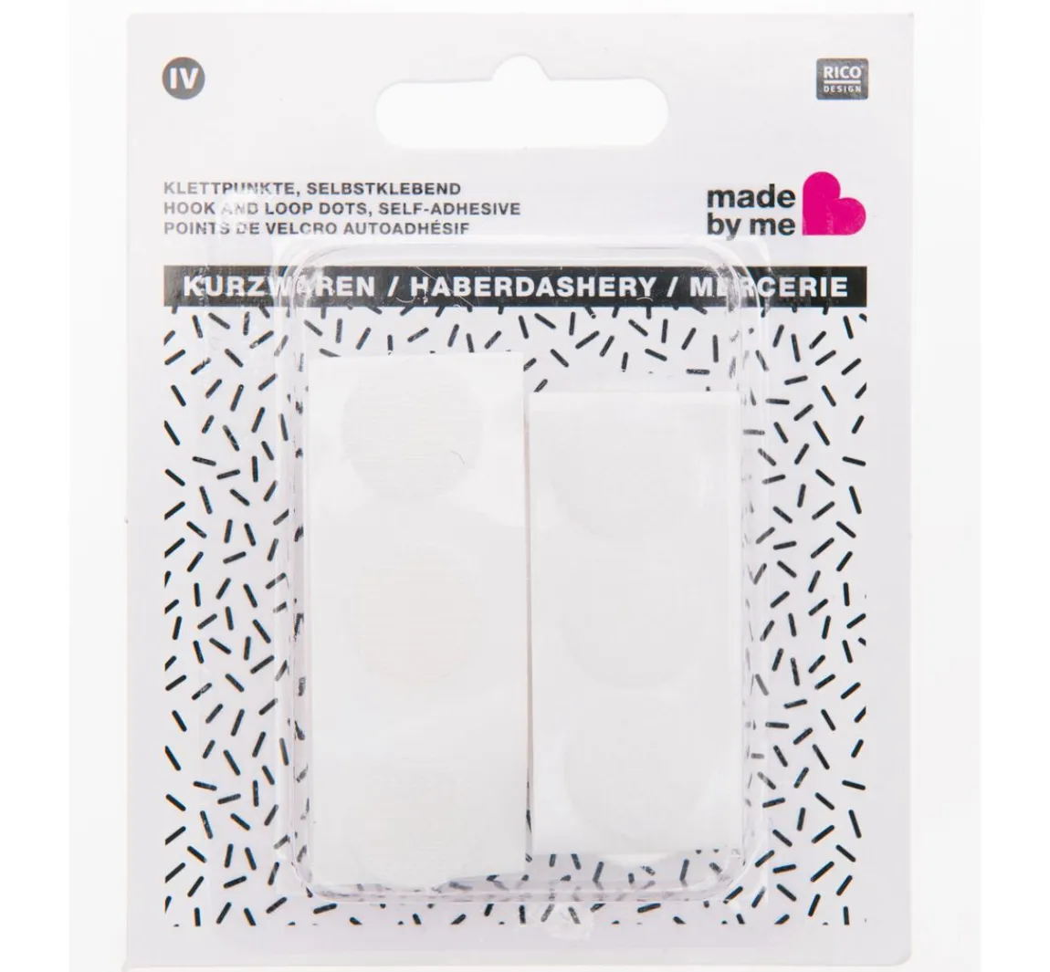Sale Rico Design Klettpunkte, selbstklebend