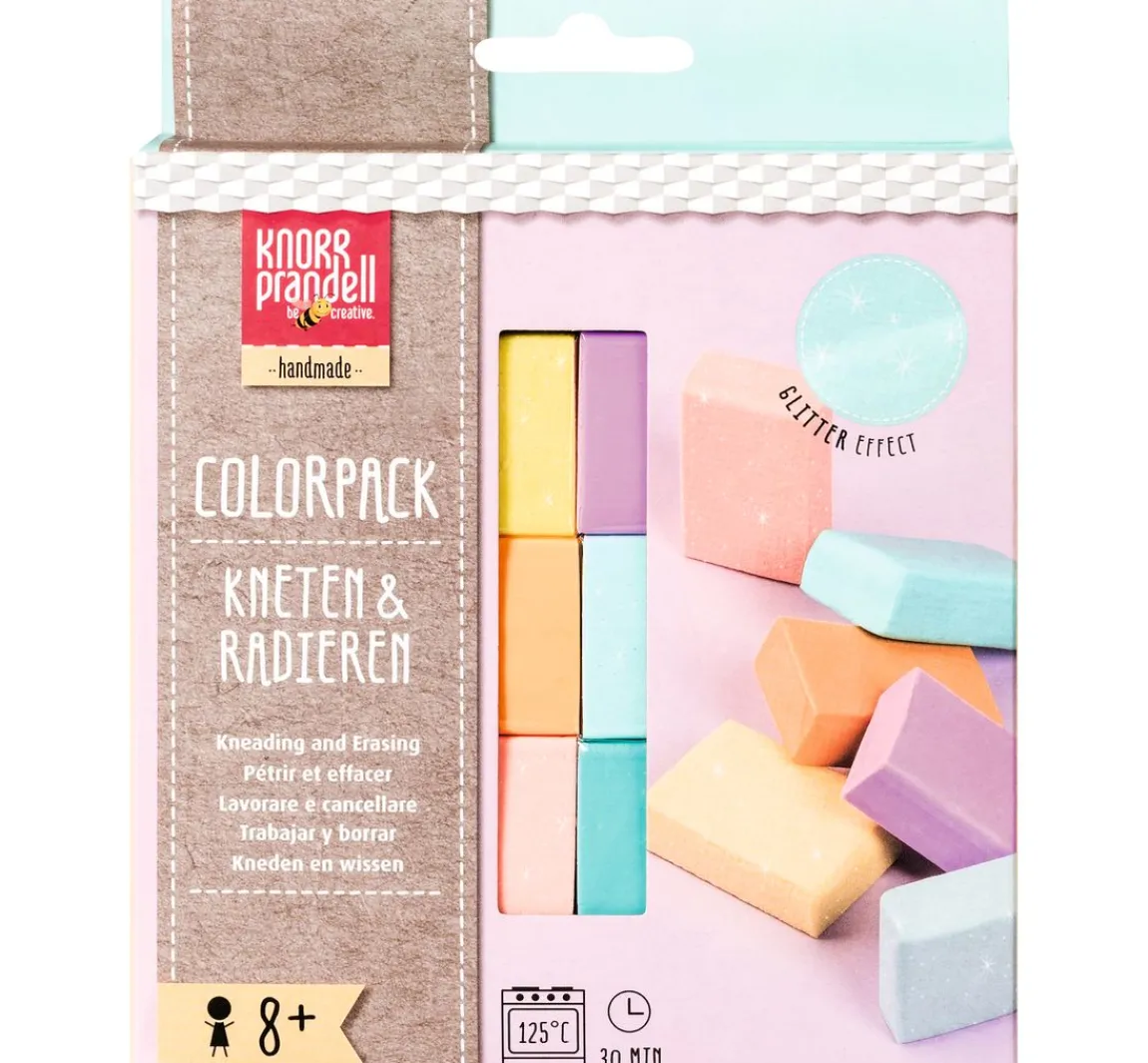 Best KNORR prandell Kneten & Radieren Farbset "Pastell"