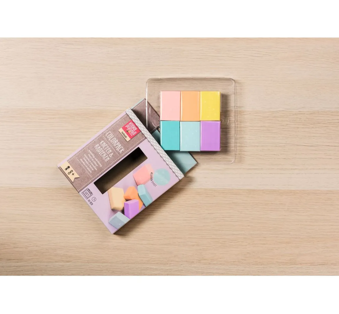 Best KNORR prandell Kneten & Radieren Farbset "Pastell"