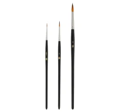 Hot VBS Kolinex Synthetik Pinsel "Fein", 3er-Set