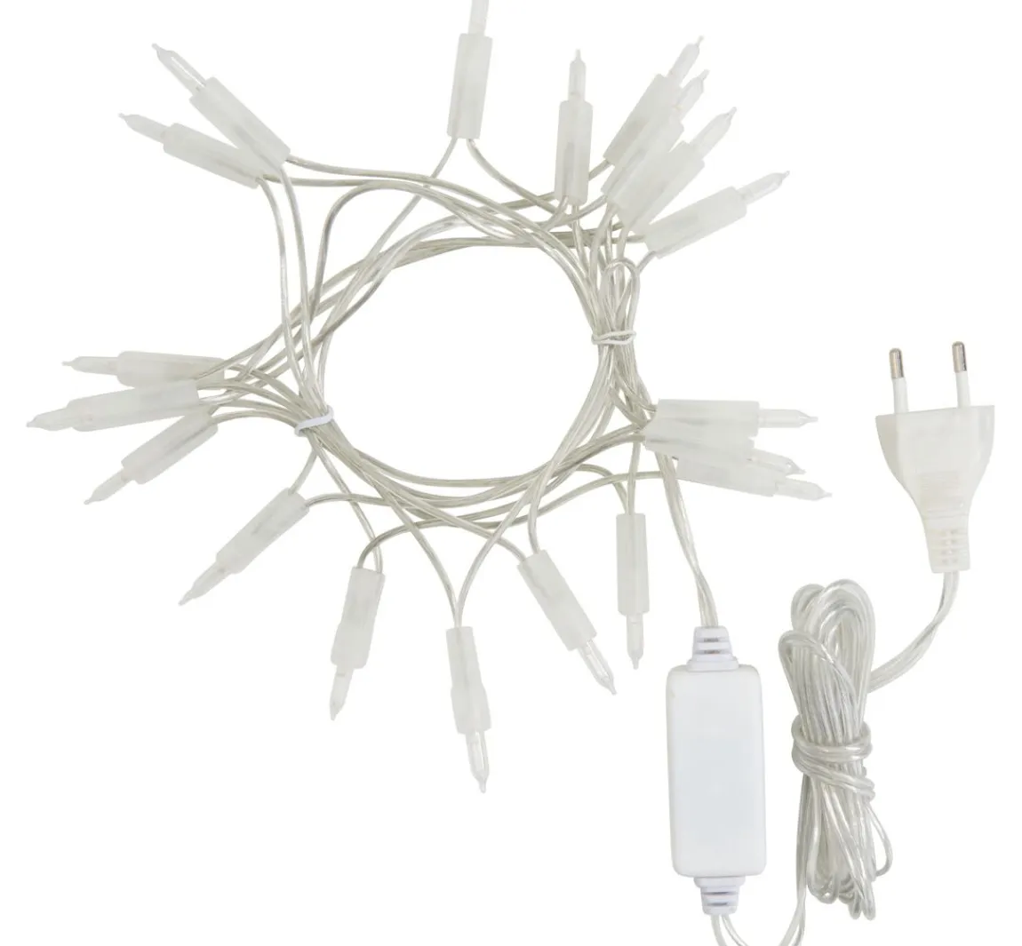 Clearance Konstsmide Mini-LED-Lichterkette, 20 warmweiße Dioden