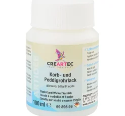 Clearance CREARTEC Korb- und Peddigrohrlack, 100 ml
