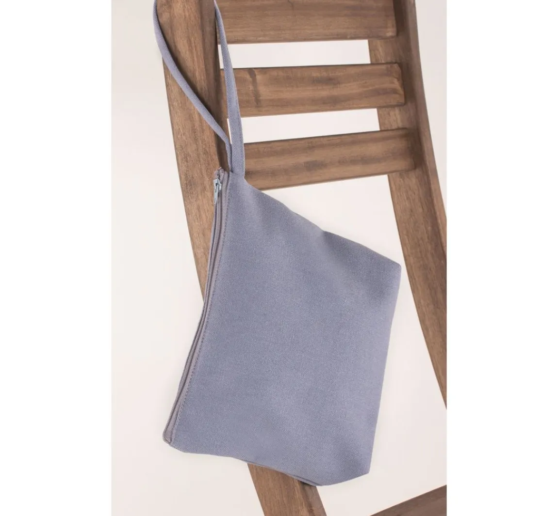 Best Rayher Kosmetiktasche mit Reißverschluss, 22 x 17 cm, Grau