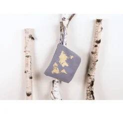 Best Rayher Kosmetiktasche mit Reißverschluss, 22 x 17 cm, Grau