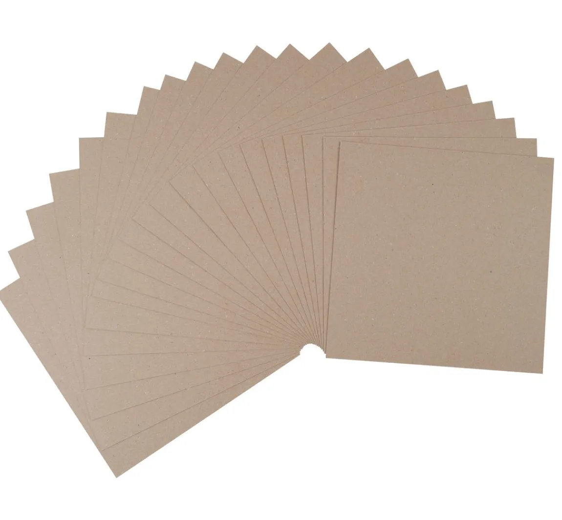 Hot Craft UK Limited Kraftkarton 30,5 x 30,5 cm, 20 Blatt