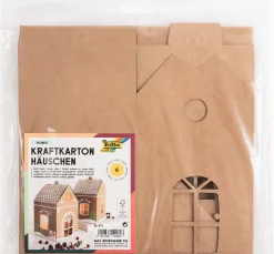 Clearance folia Kraftkarton Häuser