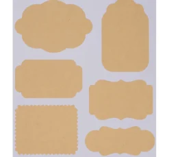 Sale Meyco Kraftpapier Sticker "Etiketten"