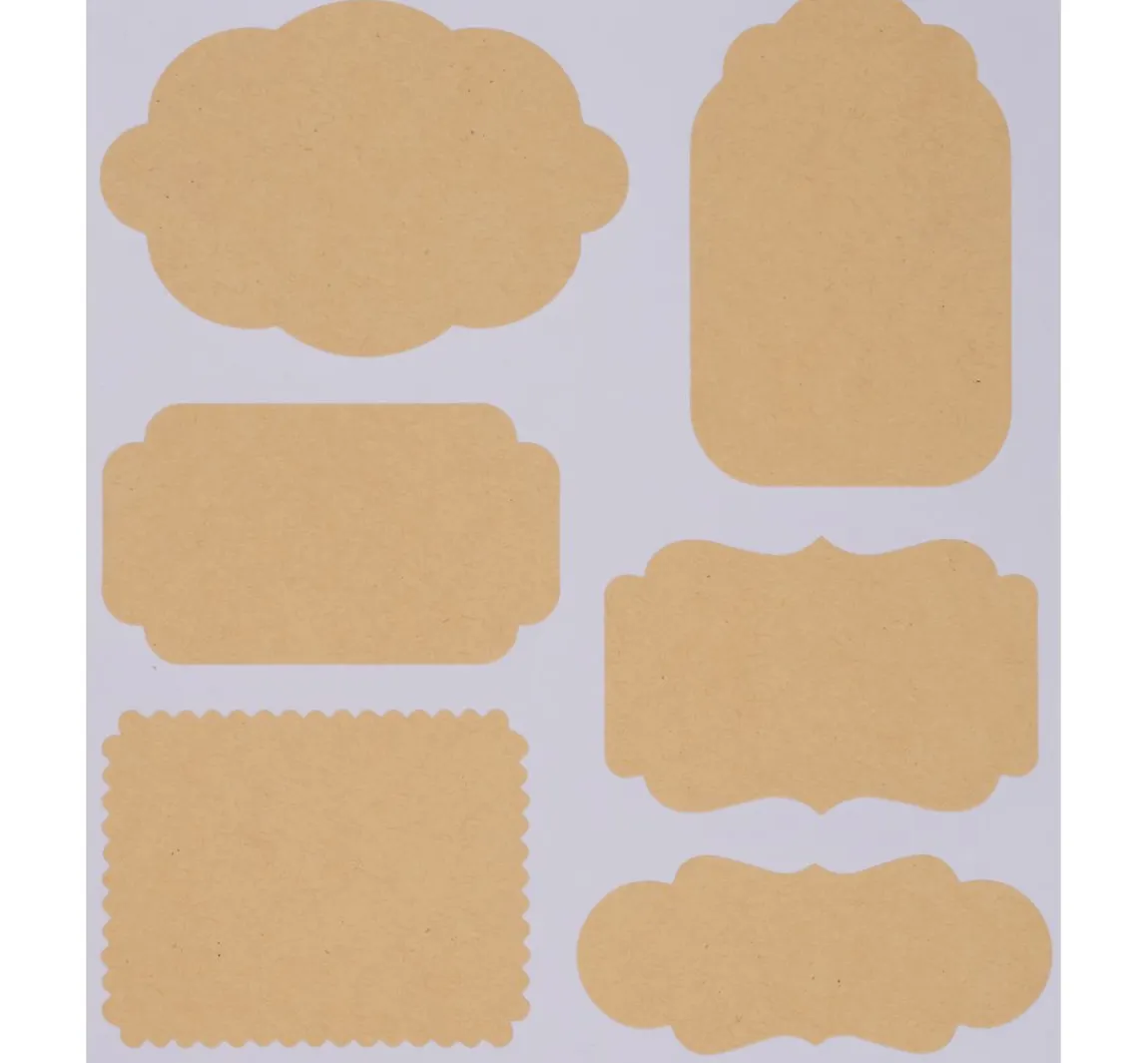 Sale Meyco Kraftpapier Sticker "Etiketten"