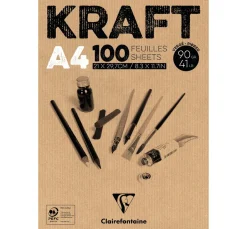 Hot Clairefontaine Kraftpapier-Block