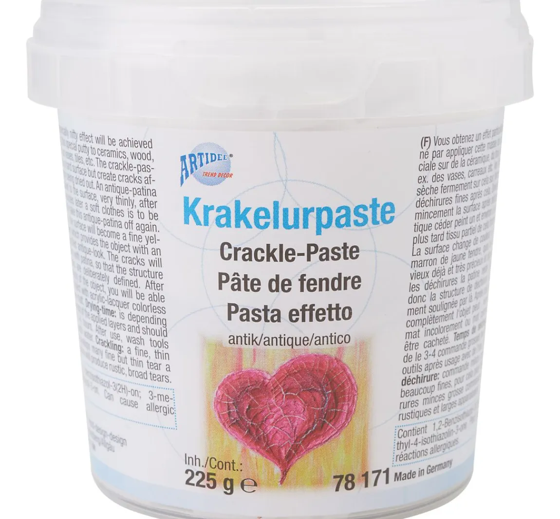 Discount CREARTEC Krakelurpaste, 225g, Weiß
