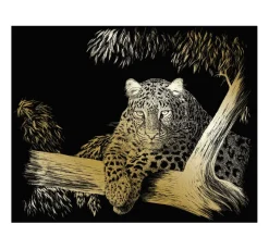 Outlet Royal Langnickel Kratzbild "Gepard"
