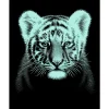 Online Mammut Kratzbild "Tigerbaby"