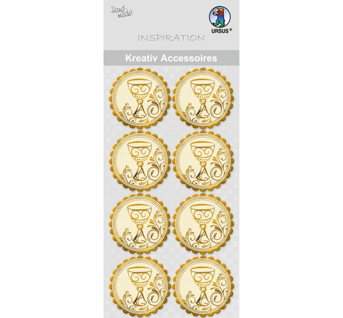 Clearance URSUS Kreativ-Accessoires "Kelch gold"