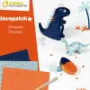 Best My Mandarine Kreativ-Box Décopatch "Dinosaurier"