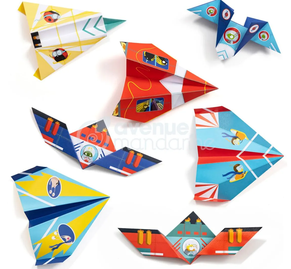 Sale My Mandarine Kreativ-Box Origami "Flugzeuge und Raketen"