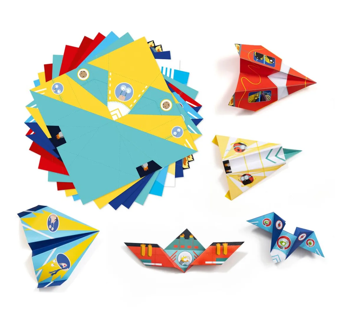 Sale My Mandarine Kreativ-Box Origami "Flugzeuge und Raketen"
