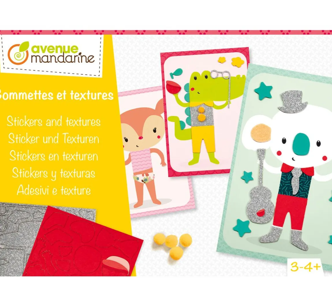 Sale My Mandarine Kreativ-Box "Sticker und Texturen"