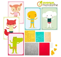 Sale My Mandarine Kreativ-Box "Sticker und Texturen"