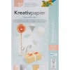 Online folia Kreativpapier "Velourspunkte"