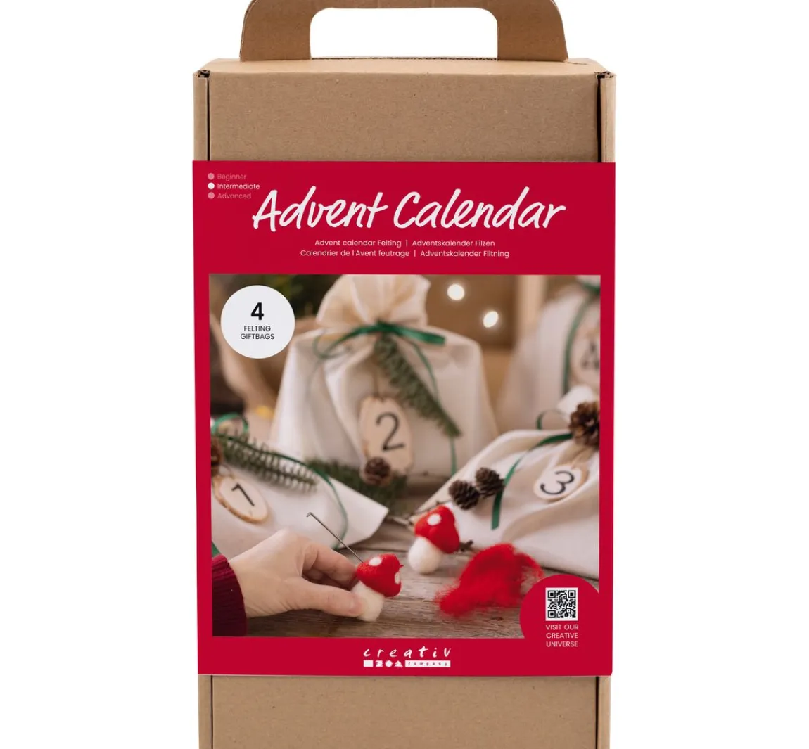 Clearance creativ company Kreativset Adventskalender "Filzen"