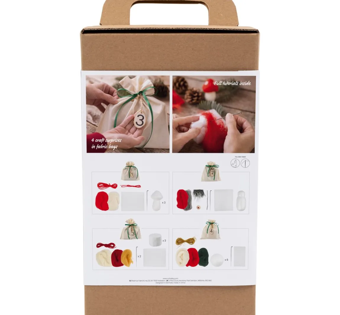 Clearance creativ company Kreativset Adventskalender "Filzen"
