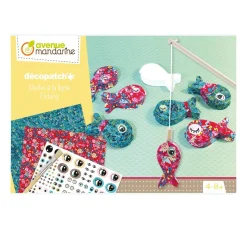 Outlet My Mandarine Kreativ-Set Décopatch "Fische angeln"