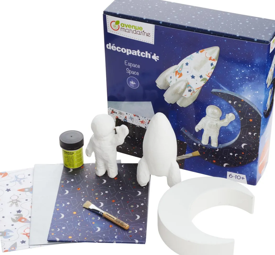 Online My Mandarine Kreativ-Set Décopatch "Weltraum"