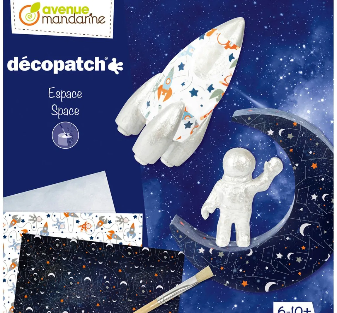 Online My Mandarine Kreativ-Set Décopatch "Weltraum"