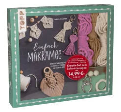 Sale Topp Kreativ-Set "Einfach Makramee. Mit Anleitungsbuch und Material"