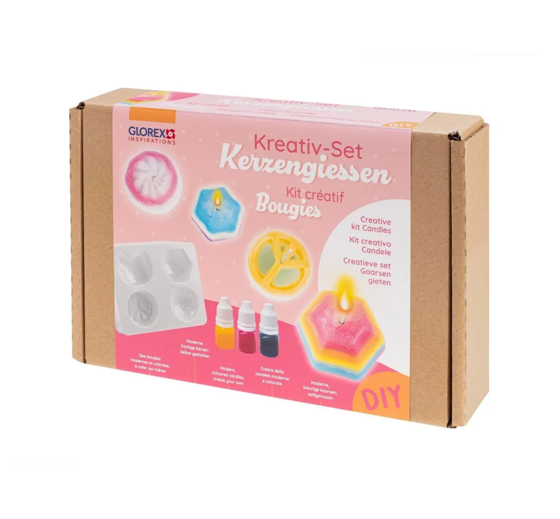 Online GLOREX Kreativ-Set "Kerzengießen"