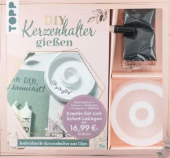 Outlet Topp Kreativ-Set "Kerzenhalter gießen"
