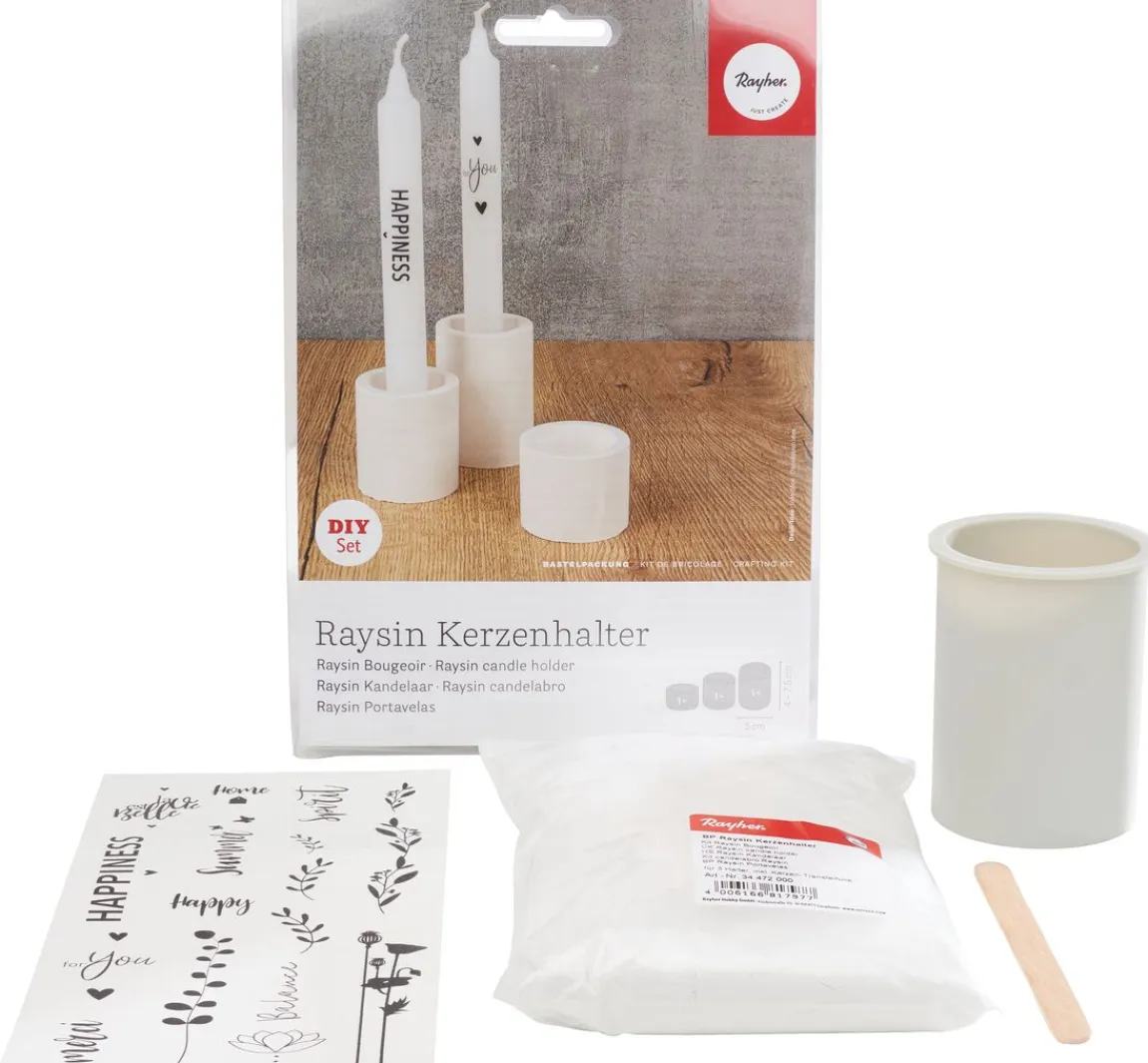 Outlet Rayher Kreativ-Set "Raysin Kerzenhalter"