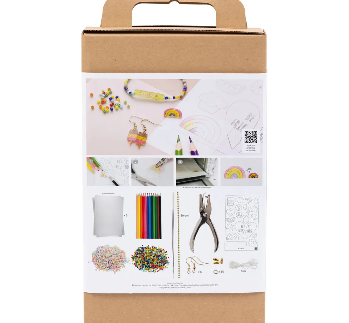 Online creativ company Kreativset Schrumpffolie "Schmuck"